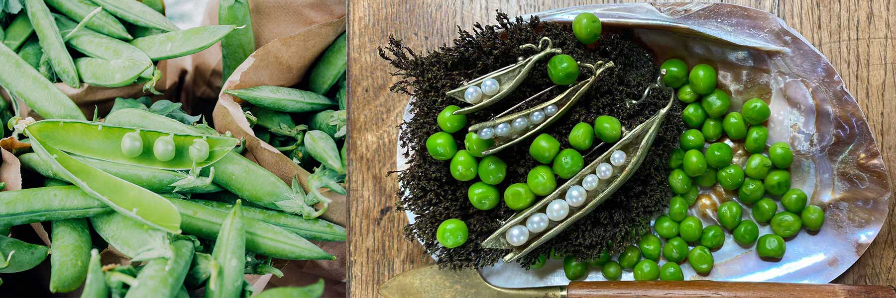 Peapod / エンドウ – Michael Michaud Jewellery Japan
