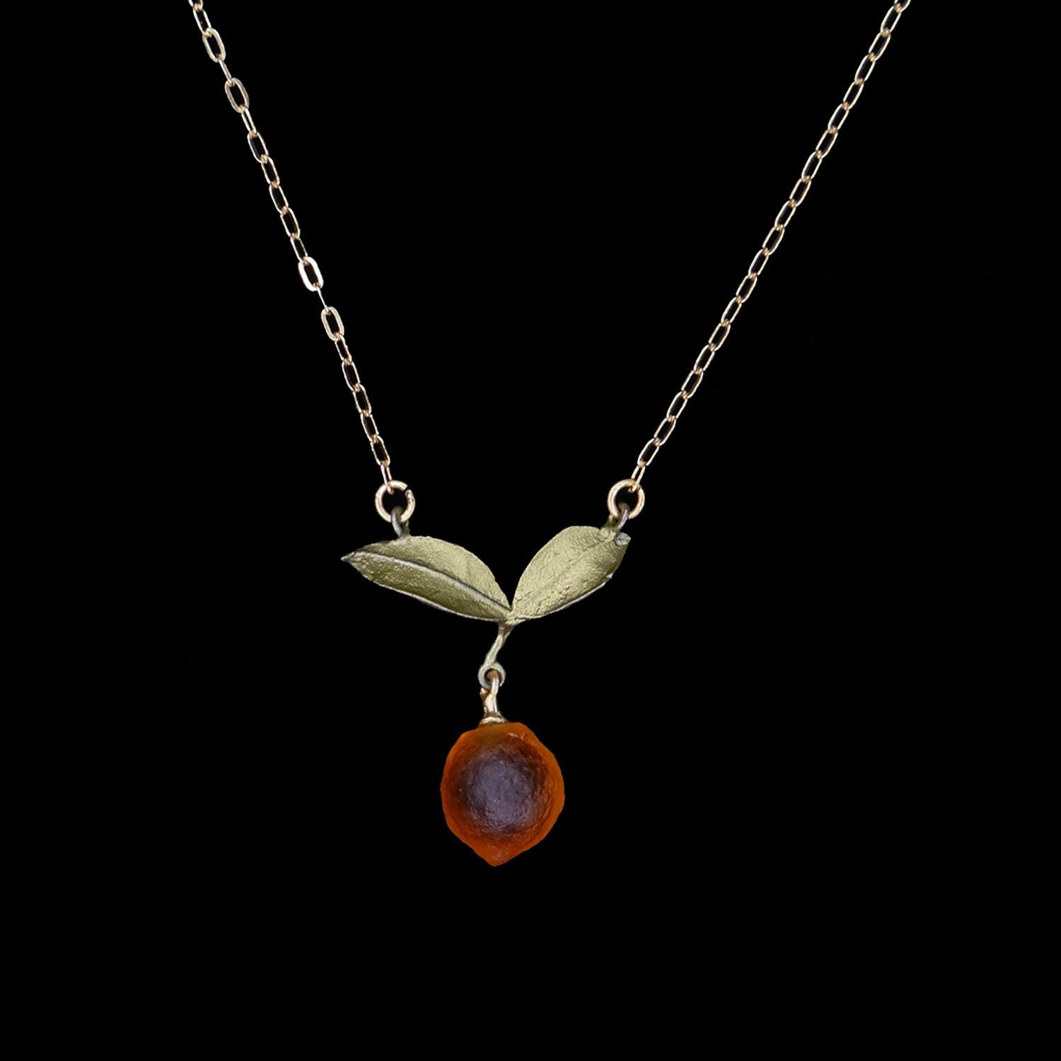 Orange Pendant - Dainty Drop – Michael Michaud Jewellery Japan