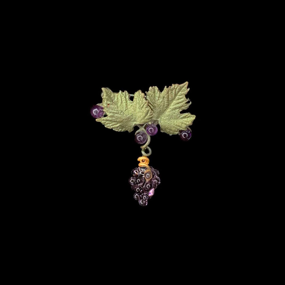 ワイルドグレープヴァイン スモールブローチ / Wild Grape Vine Small Brooch