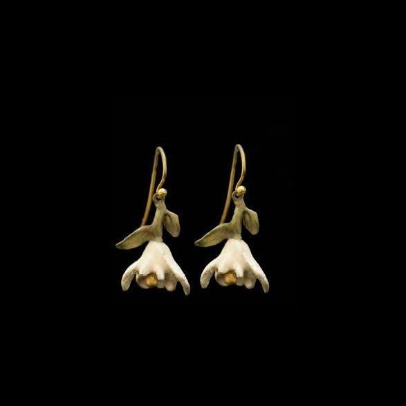 マグノリア ドロップ ワイヤピアス / Magnolia Drop Wire Earrings