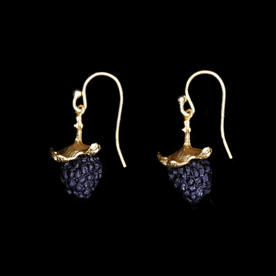 Blackberry Earrings - Dangle Wire - Michael Michaud Jewellery