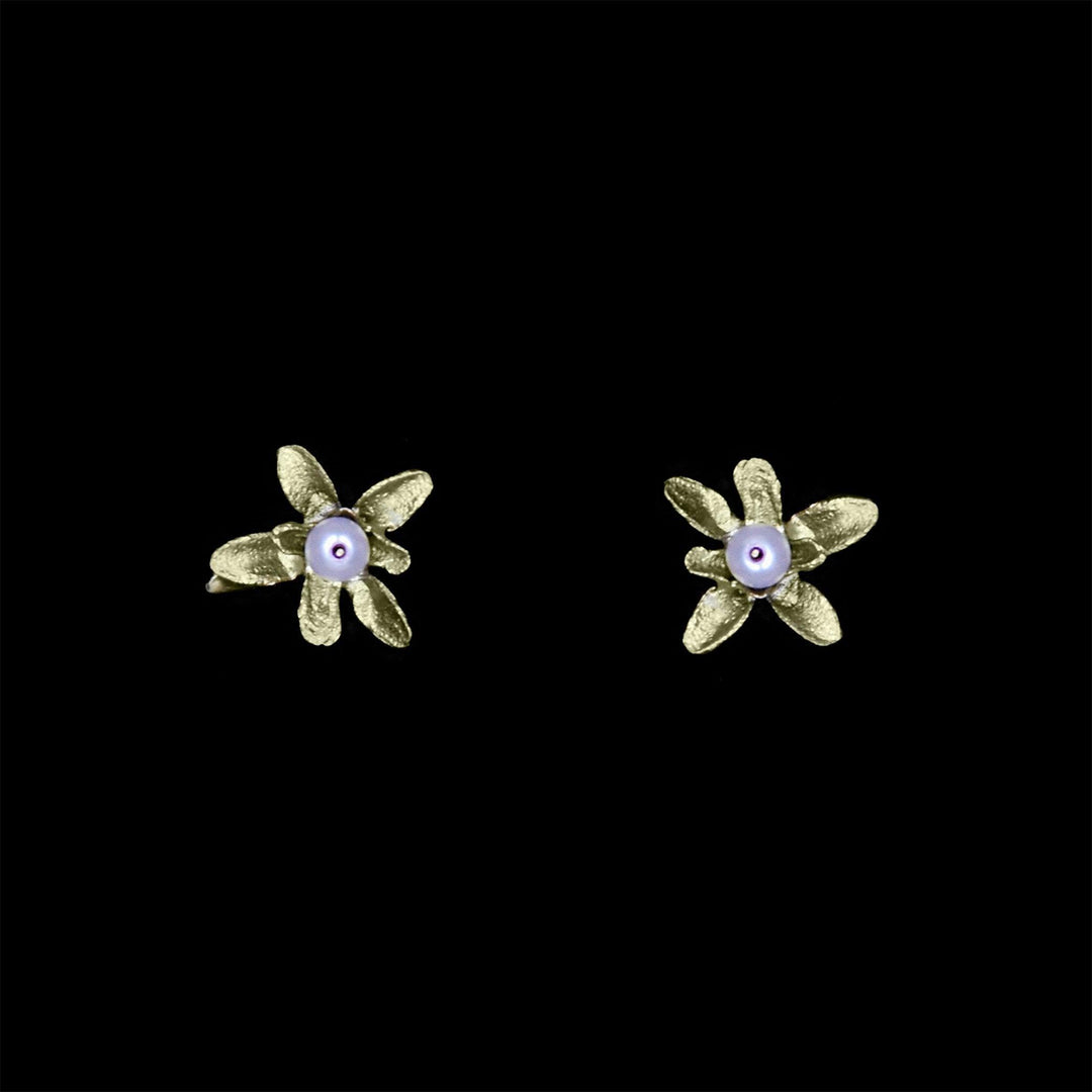 Flowering Thyme Earrings - Stud Post - Michael Michaud Jewellery