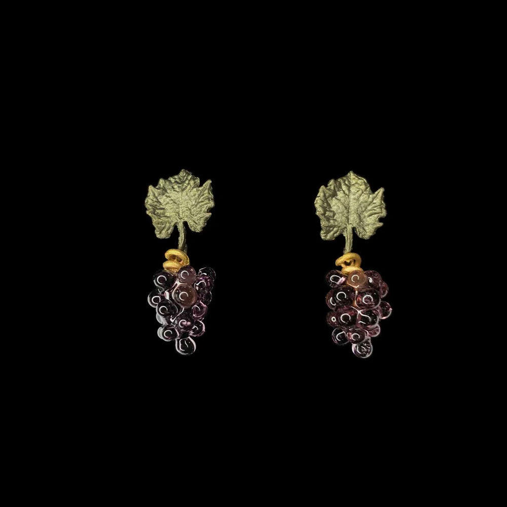 ワイルドグレープヴァイン ポストピアス / Wild Grape Vine Post Earrings
