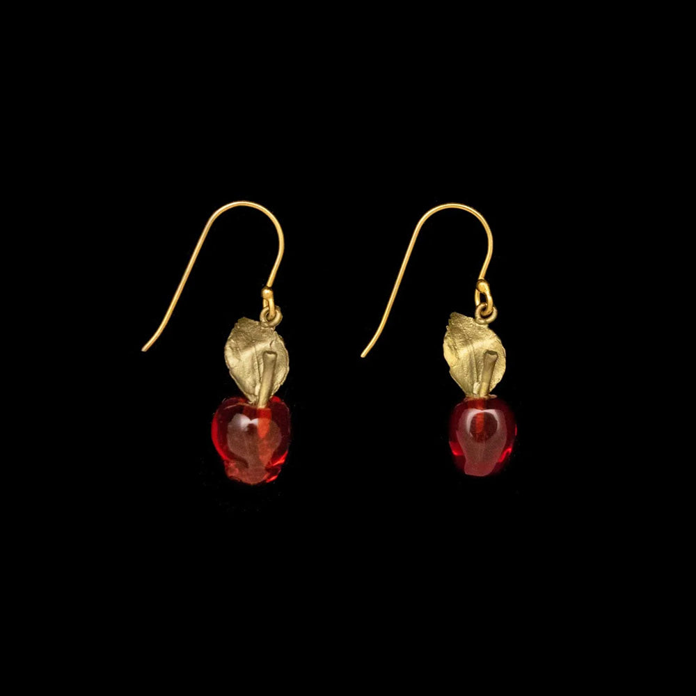 デリシャスアップル ワイヤーピアス / Delicious Apple Earrings - Wire