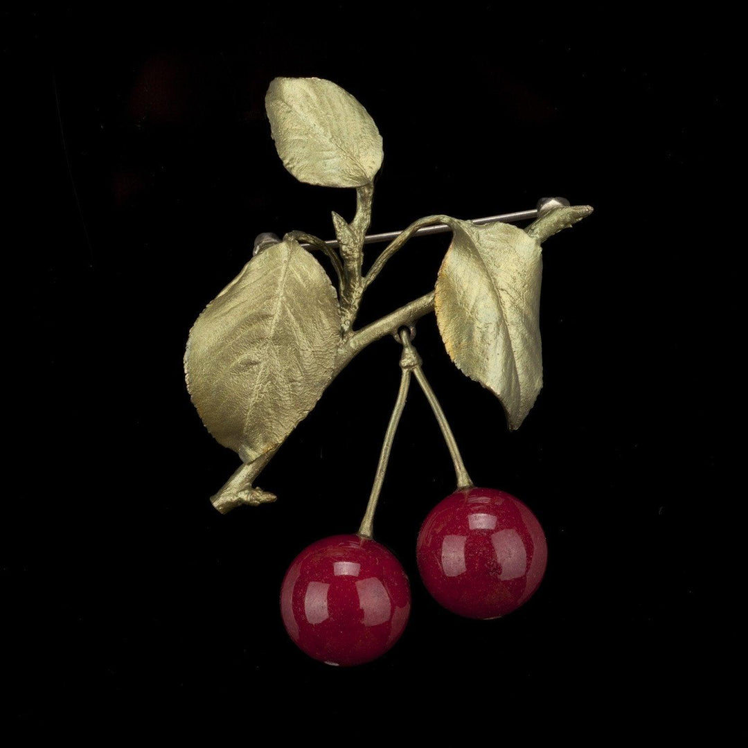 Cherry Brooch - Michael Michaud Jewellery