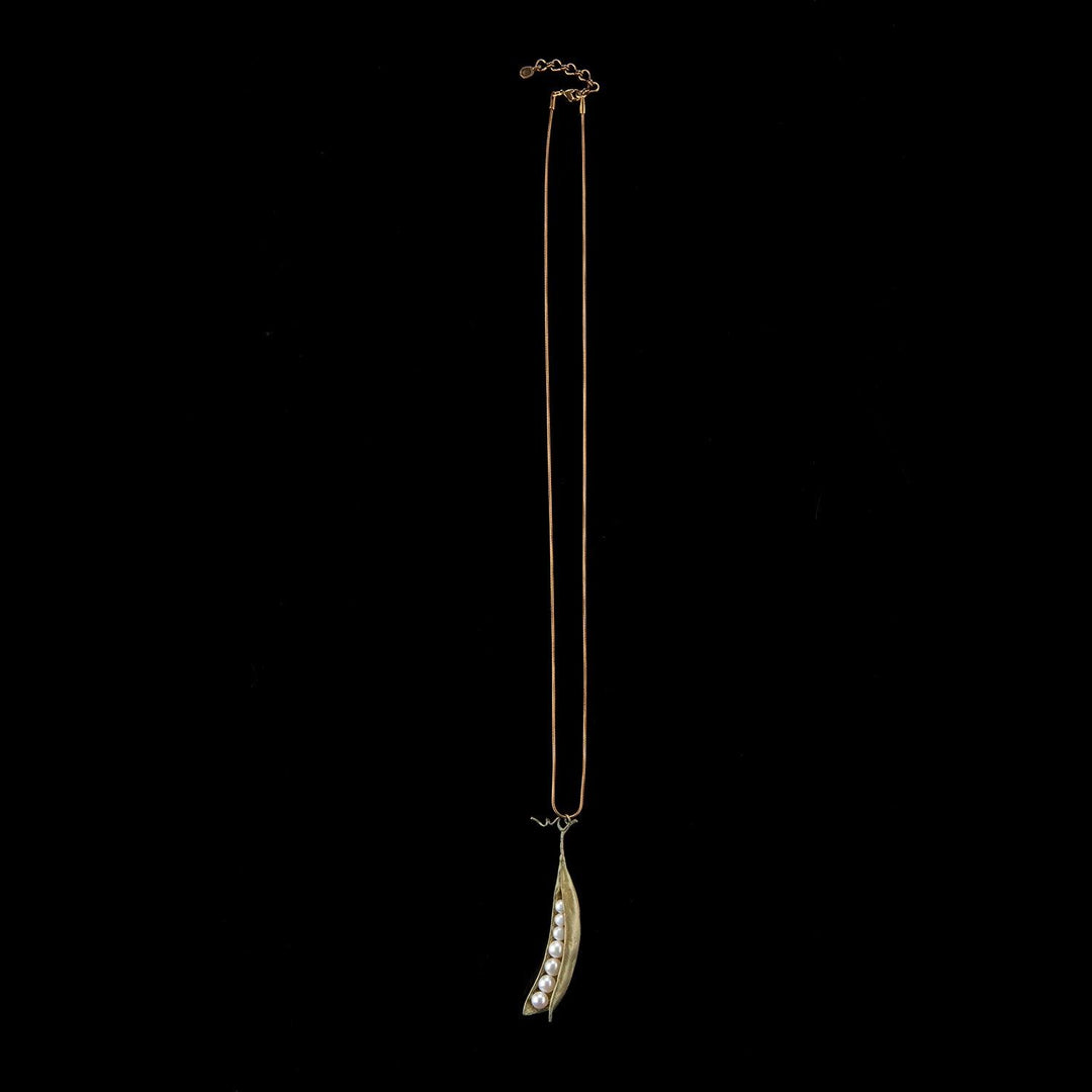 Pea Pod Pendant - 7 Pearls - Michael Michaud Jewellery