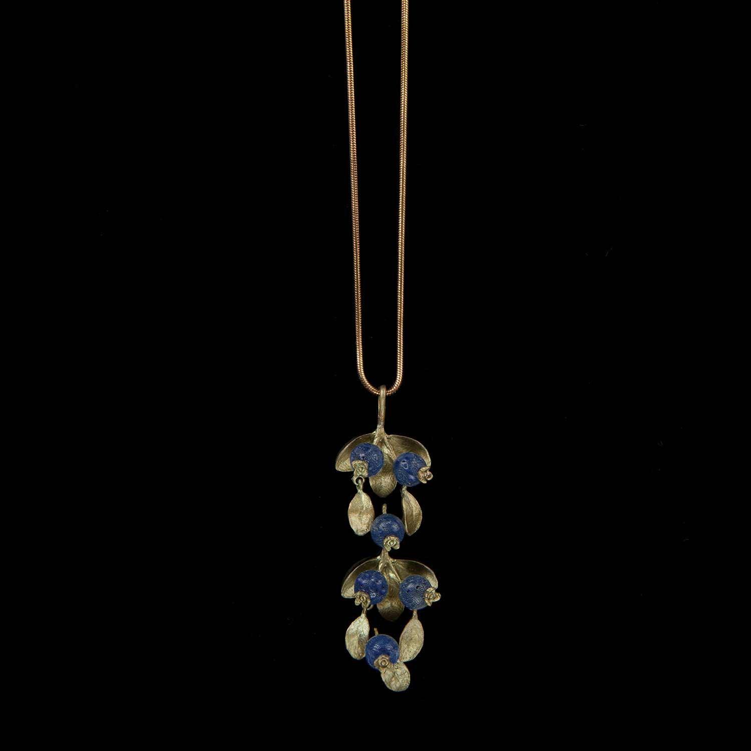 Michael Michaud作品❤️ブルーベリーネックレス Blueberry/ブルーベリーコレクション マイケルミショージュエリー