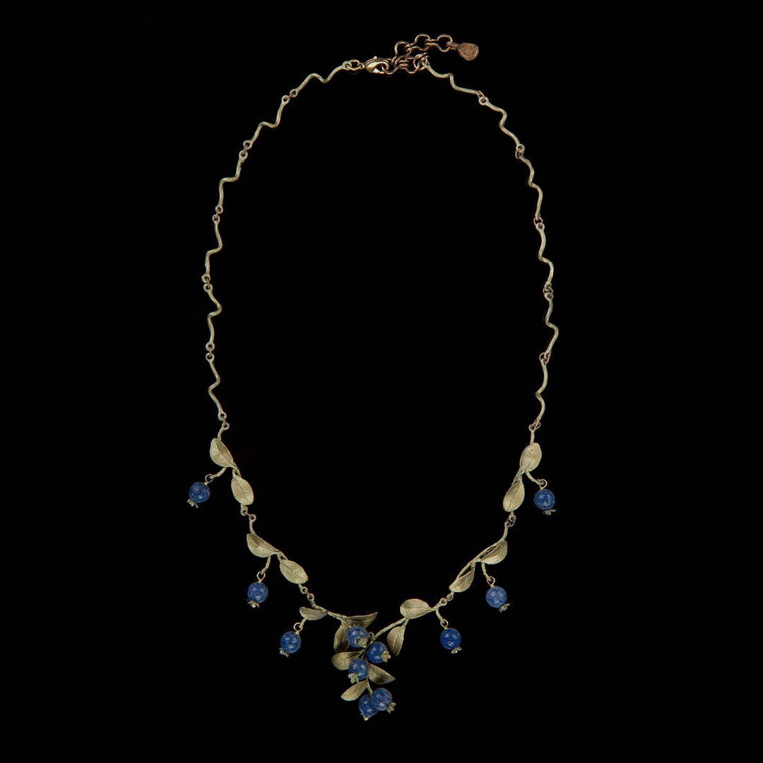 Blueberry Necklace - Twigs - Michael Michaud Jewellery