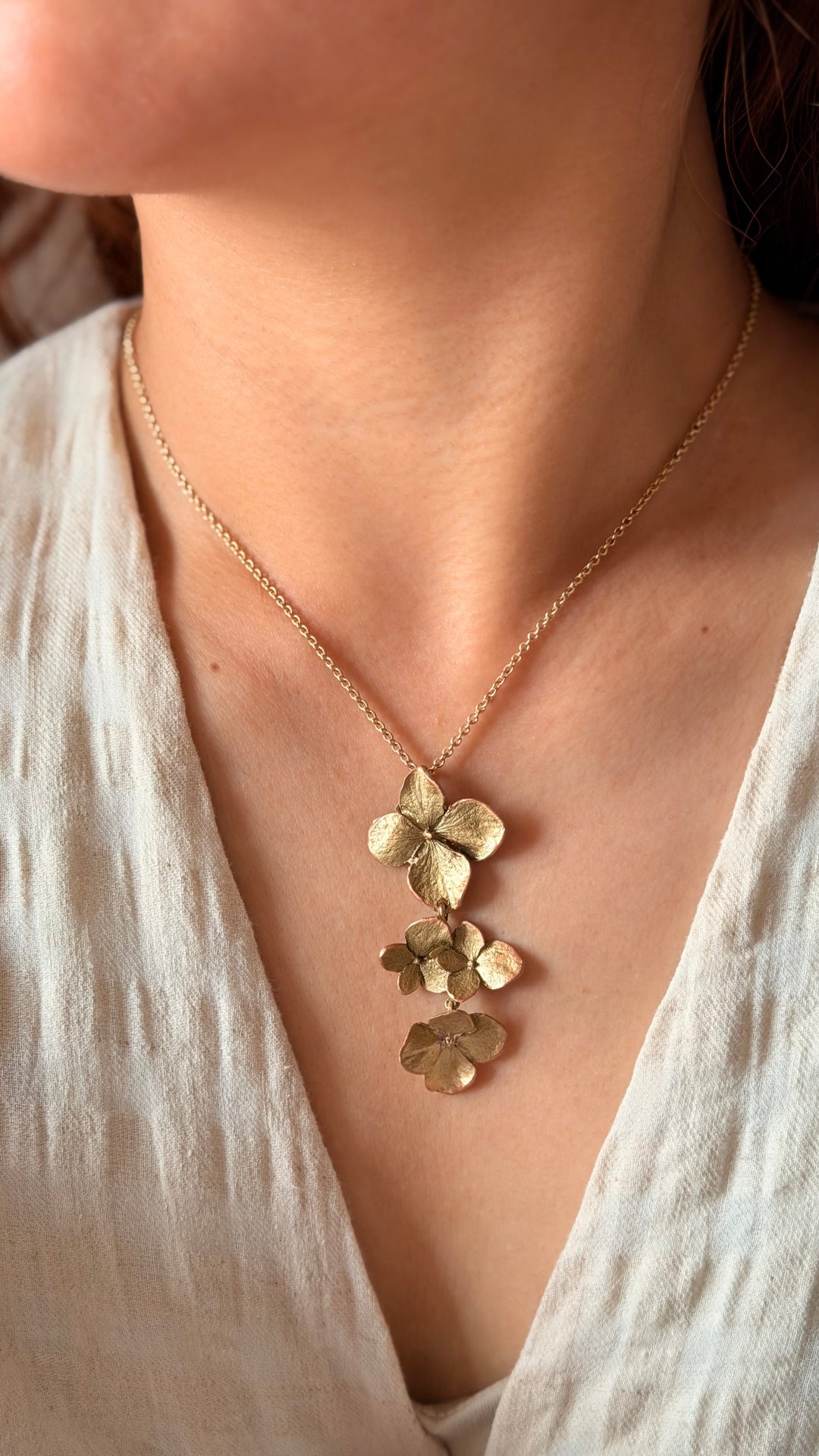Hydrangea Pendant