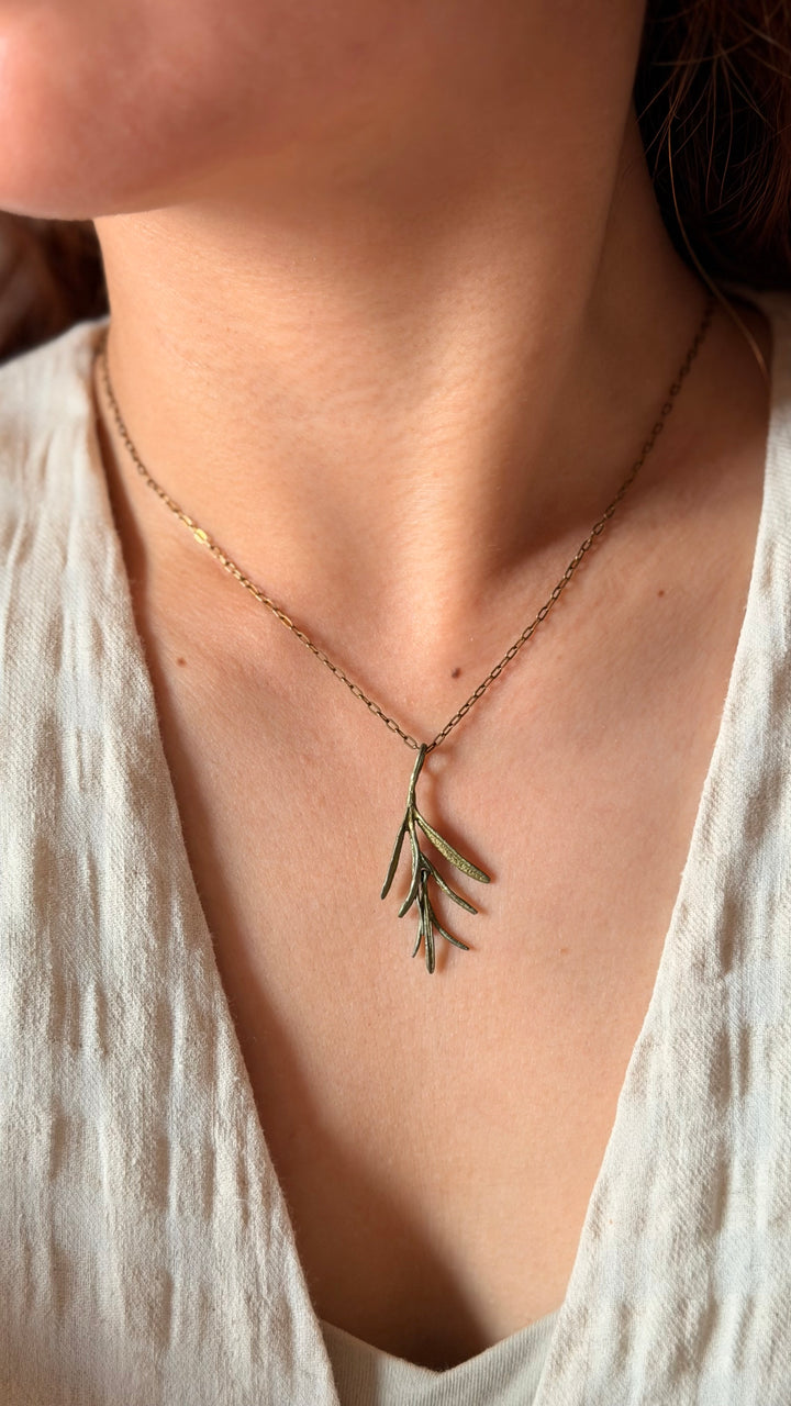 Petite Herb - Rosemary Pendant
