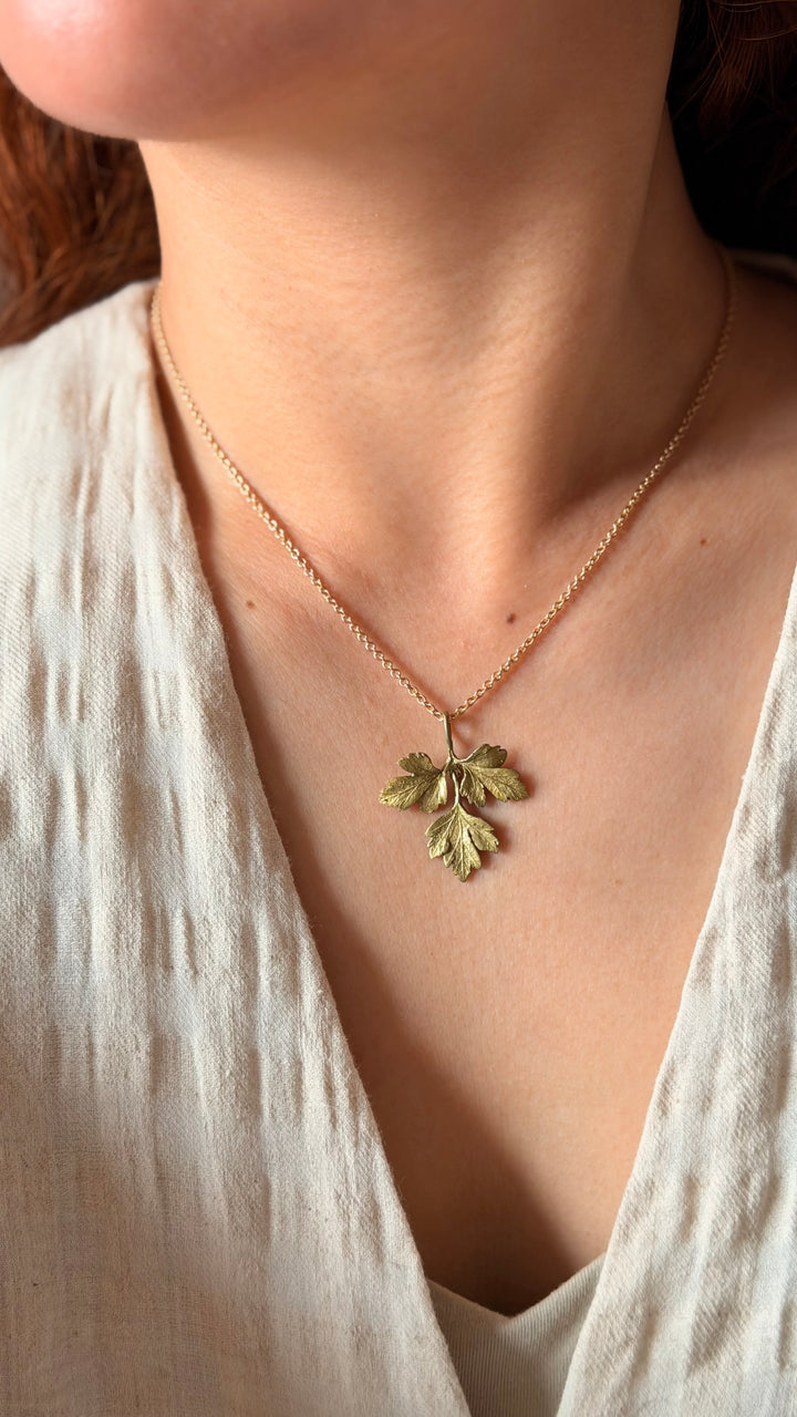Petite Herb - Parsley Pendant