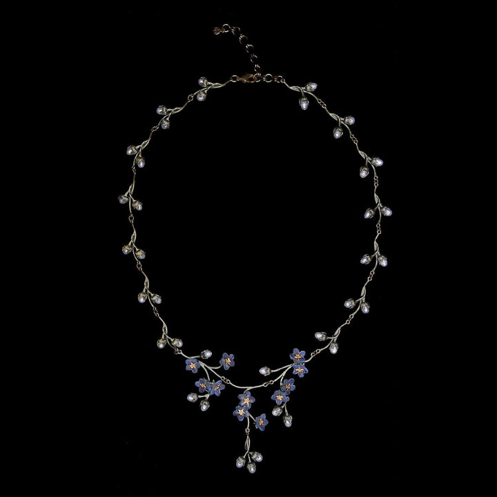 Forget Me Not Necklace - Contour - Michael Michaud Jewellery