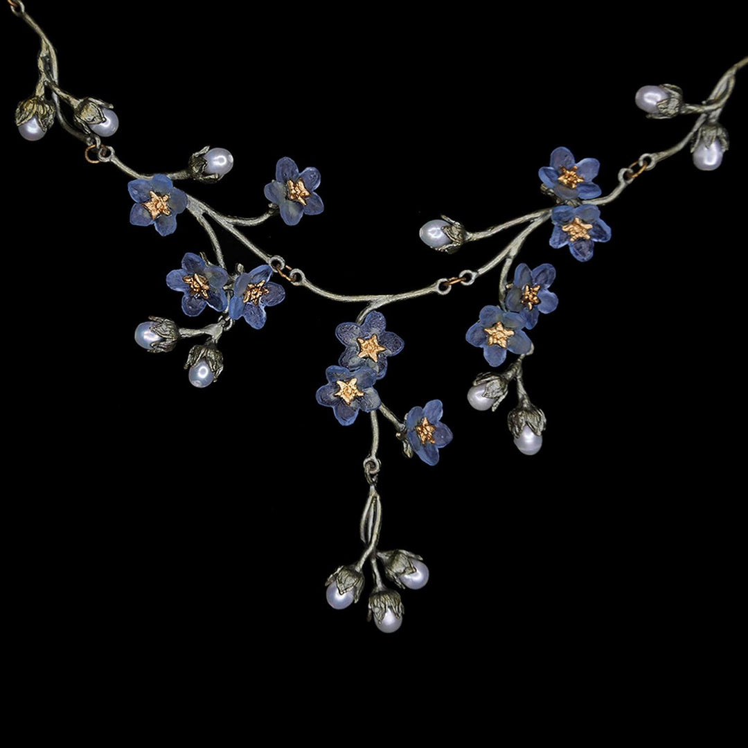 Forget Me Not Necklace - Contour - Michael Michaud Jewellery