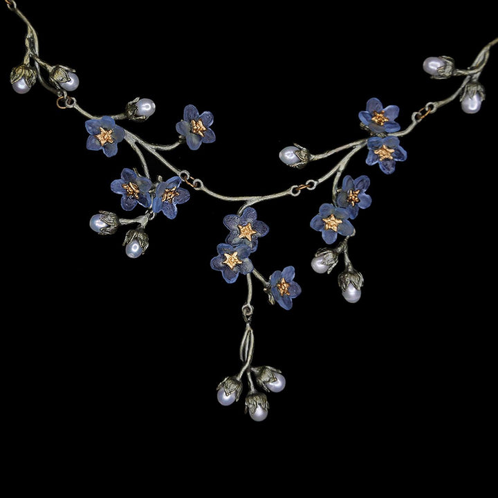 Forget Me Not Necklace - Contour - Michael Michaud Jewellery