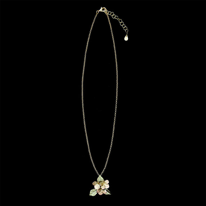 Hydrangea Pendant - Leaves - Michael Michaud Jewellery