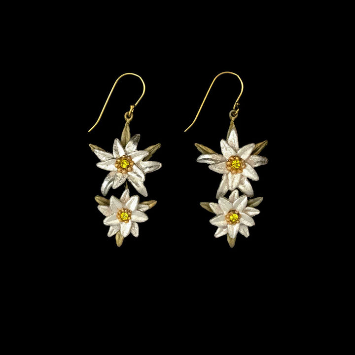 Edelweiss Earrings - Bloom & Grow Long Wire