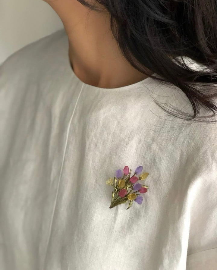 Tulip Brooch