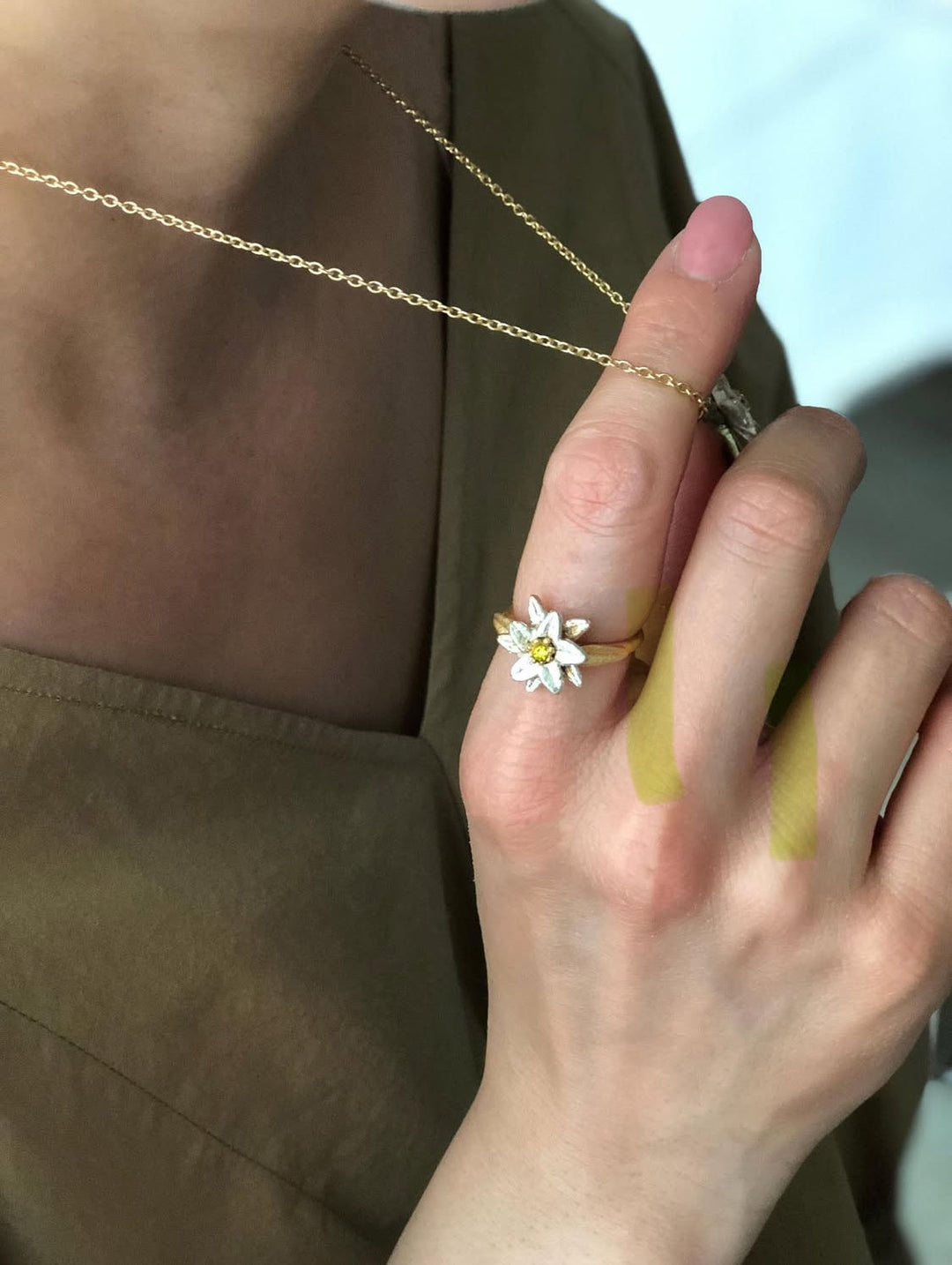 Edelweiss Ring - Blossom of Snow