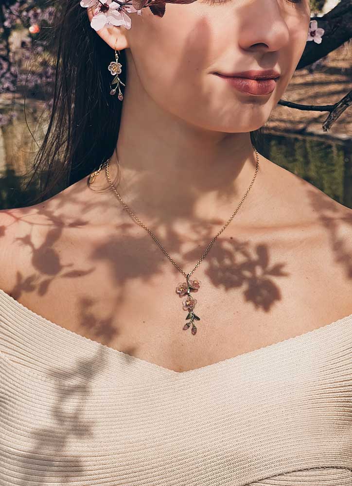 Peach Blossom Pendant
