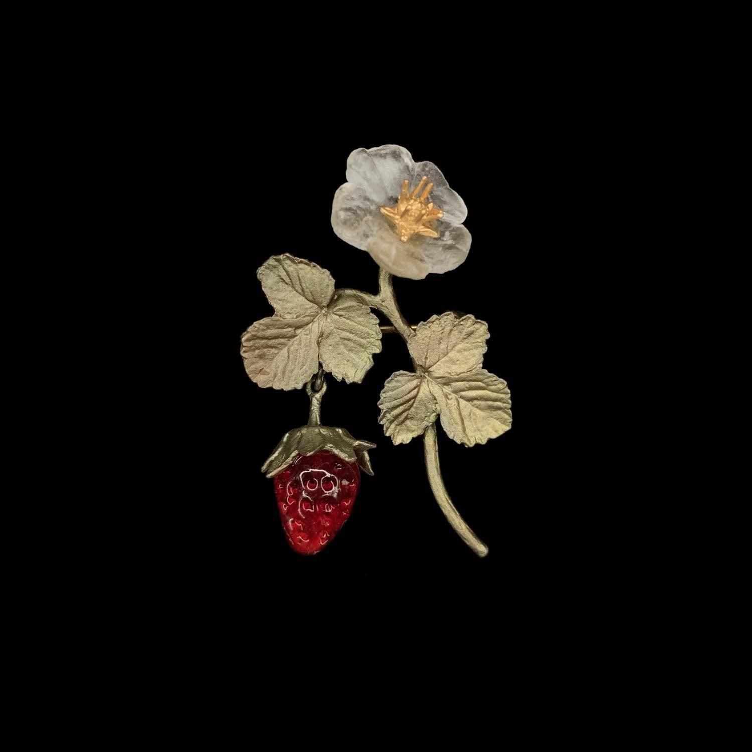 Strawberry Brooch – Michael Michaud Jewellery Japan