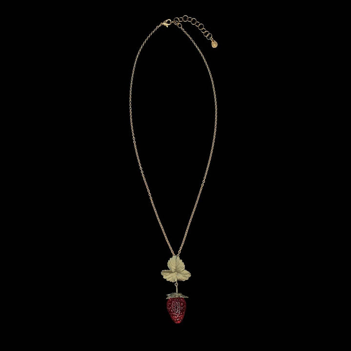 Strawberry Pendant - Large Berry - Michael Michaud Jewellery