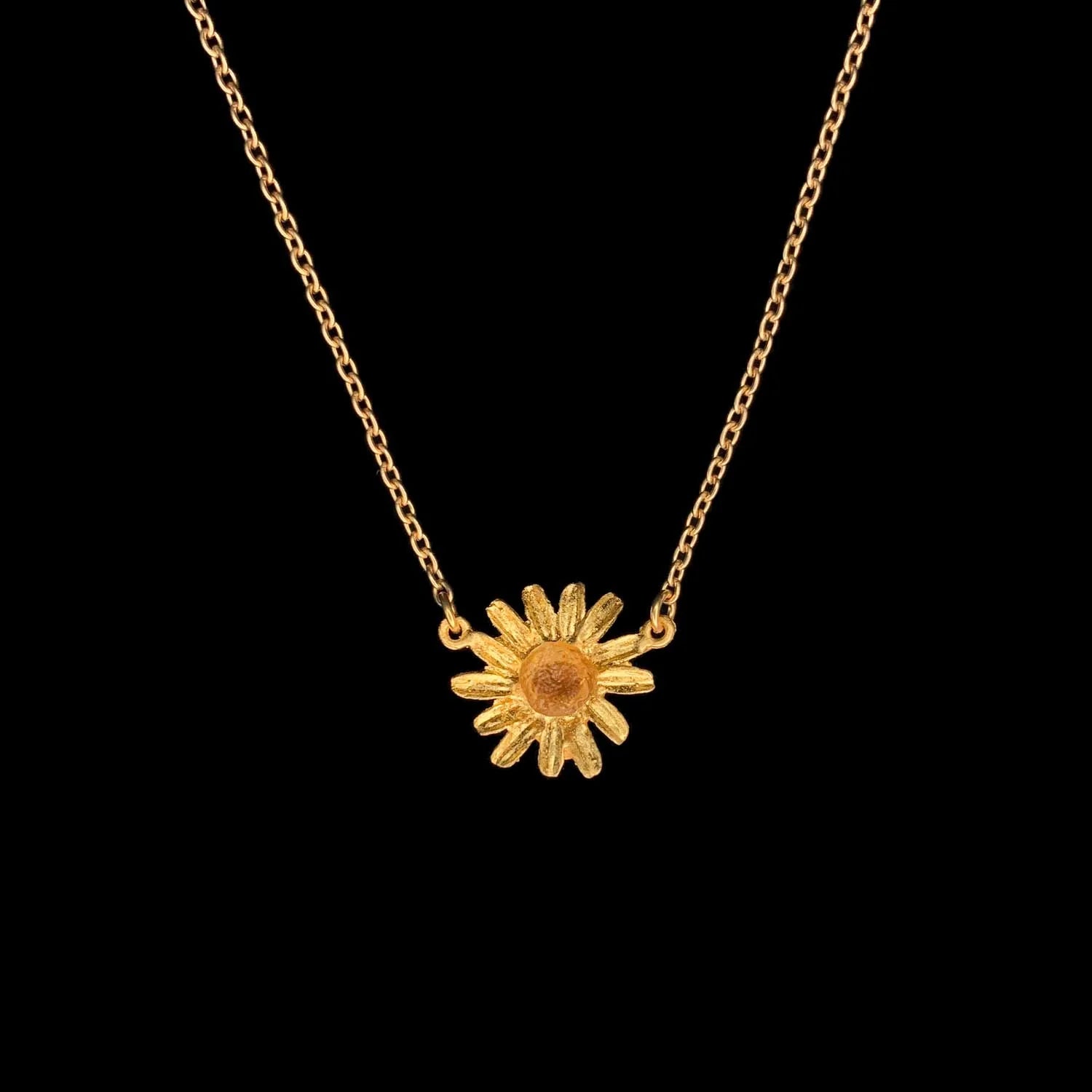 ゴールデンデイジー シングルフラワーペンダント / Golden Daisy Single Flower Pendant