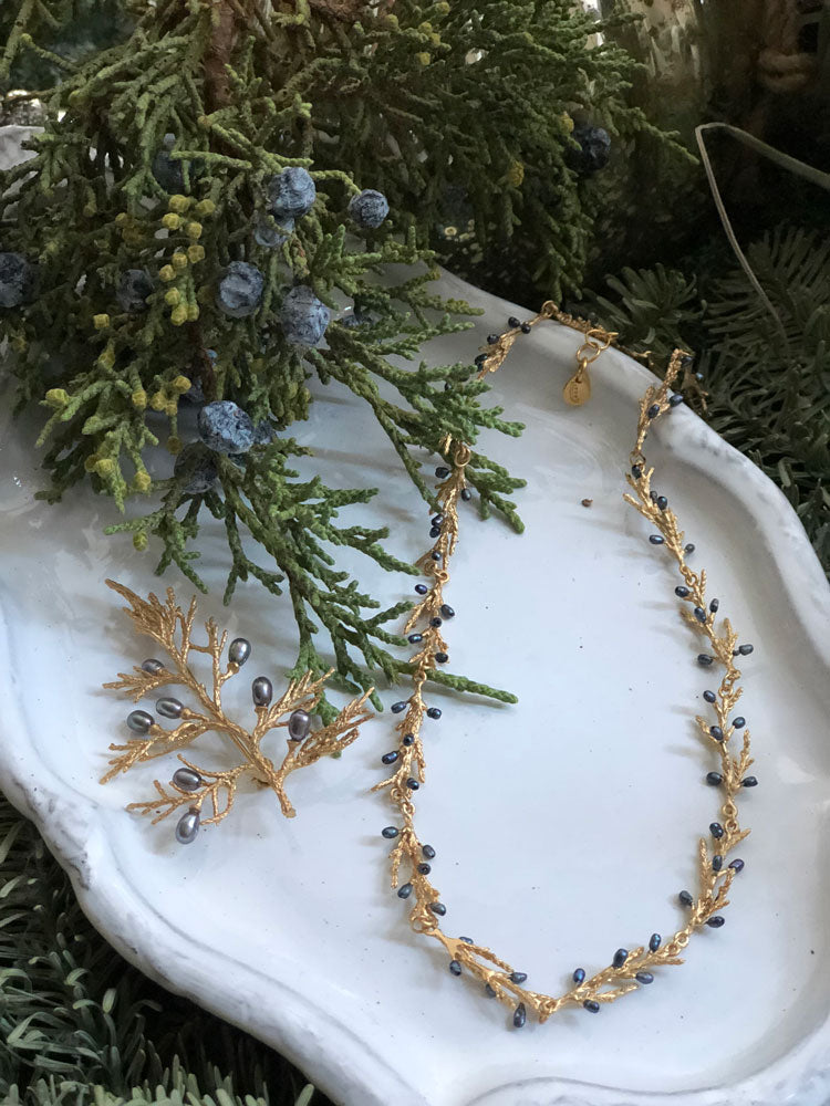 ジュニパー 16" ステートメントネックレス / Juniper 16" Statement Necklace