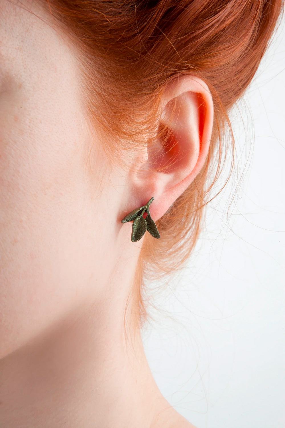 プチハーブ - セージポストピアス / Petite Herb - Sage Post Earring