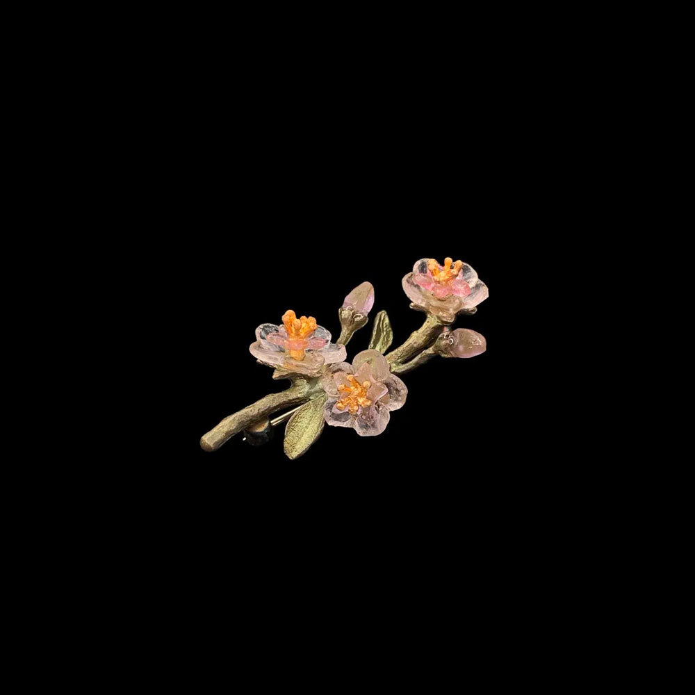 ピーチブロッサム スモールブローチ / Peach Blossom Small Brooch