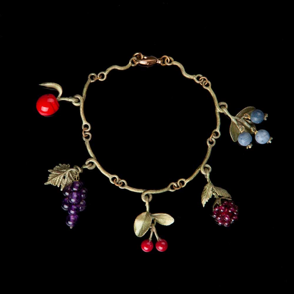 フルーツのチャームブレスレット / Fruit Charm Bracelet
