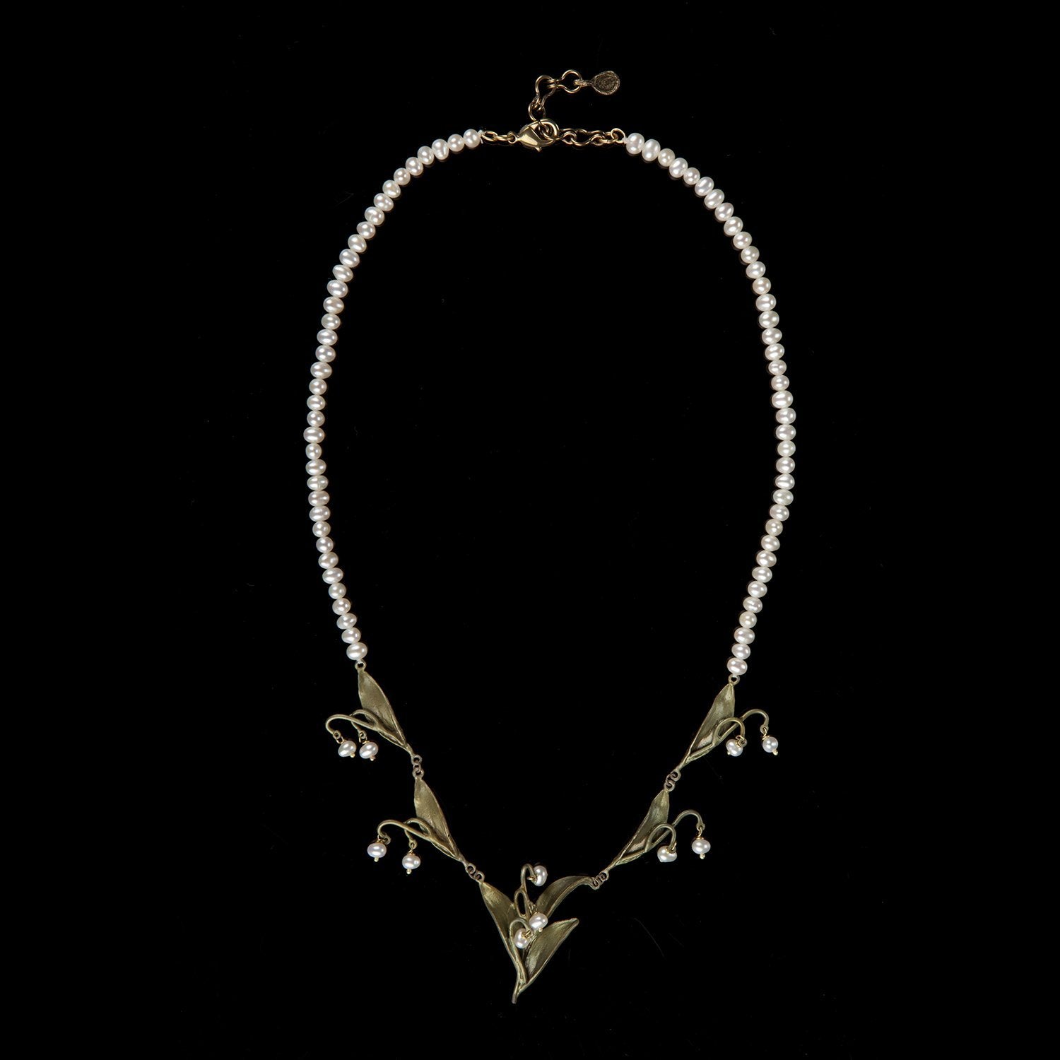 スズラン ネックレス パール Lily of the Valley Necklace Pearls