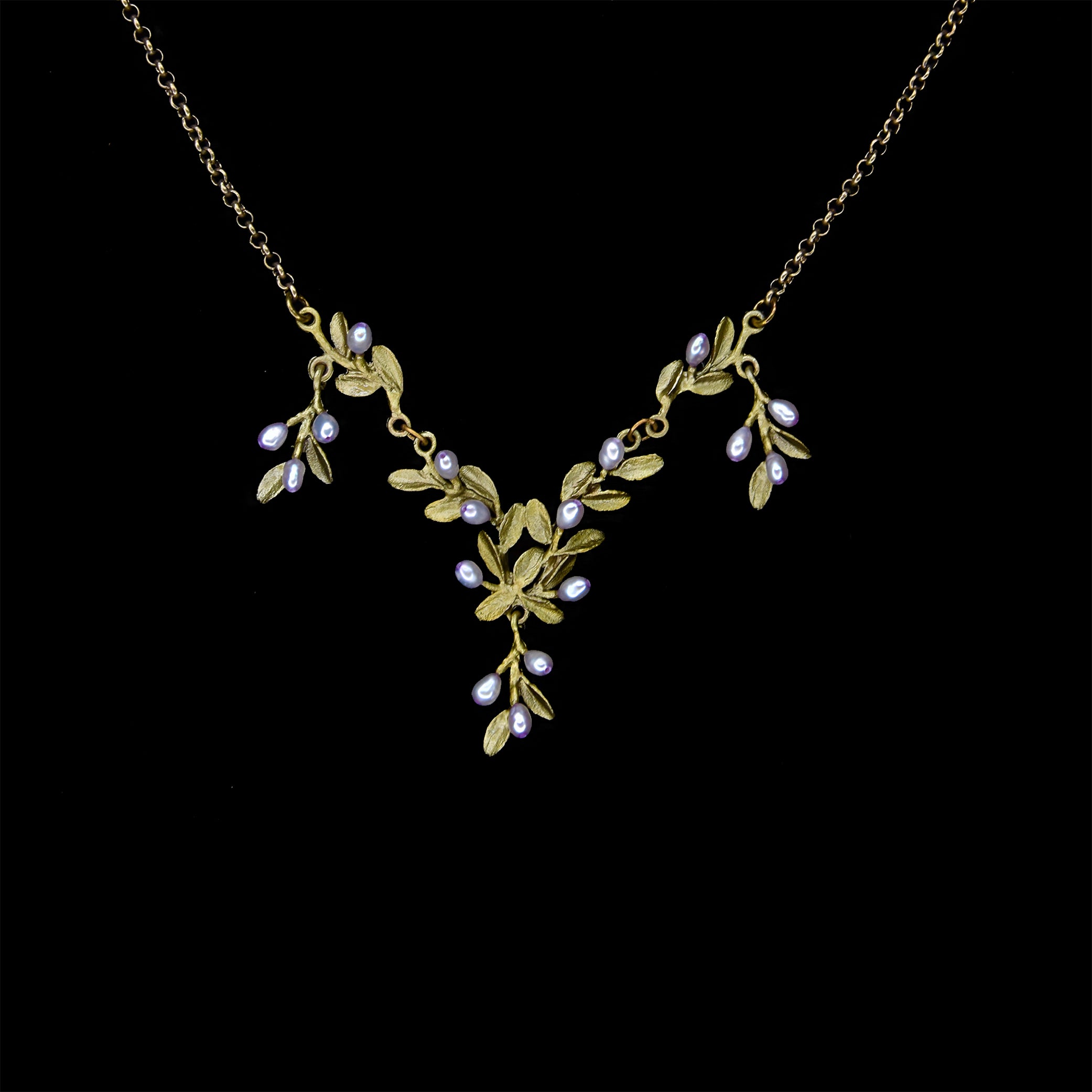 フラワータイム ネックレス - ドロップ / Flowering Thyme Necklace - Drop