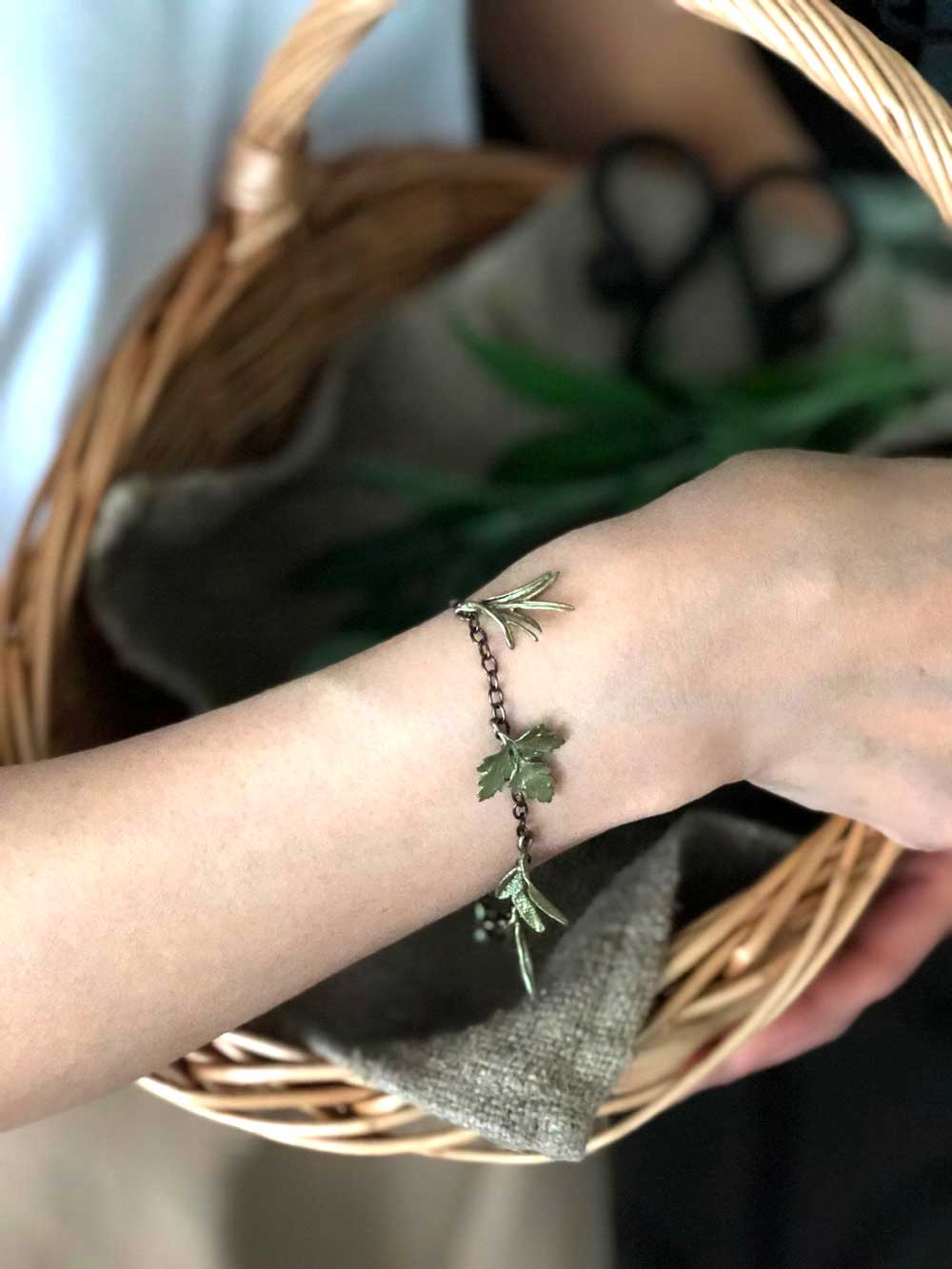 プチハーブ チャームブレスレット Petite Herb Charm Bracelet