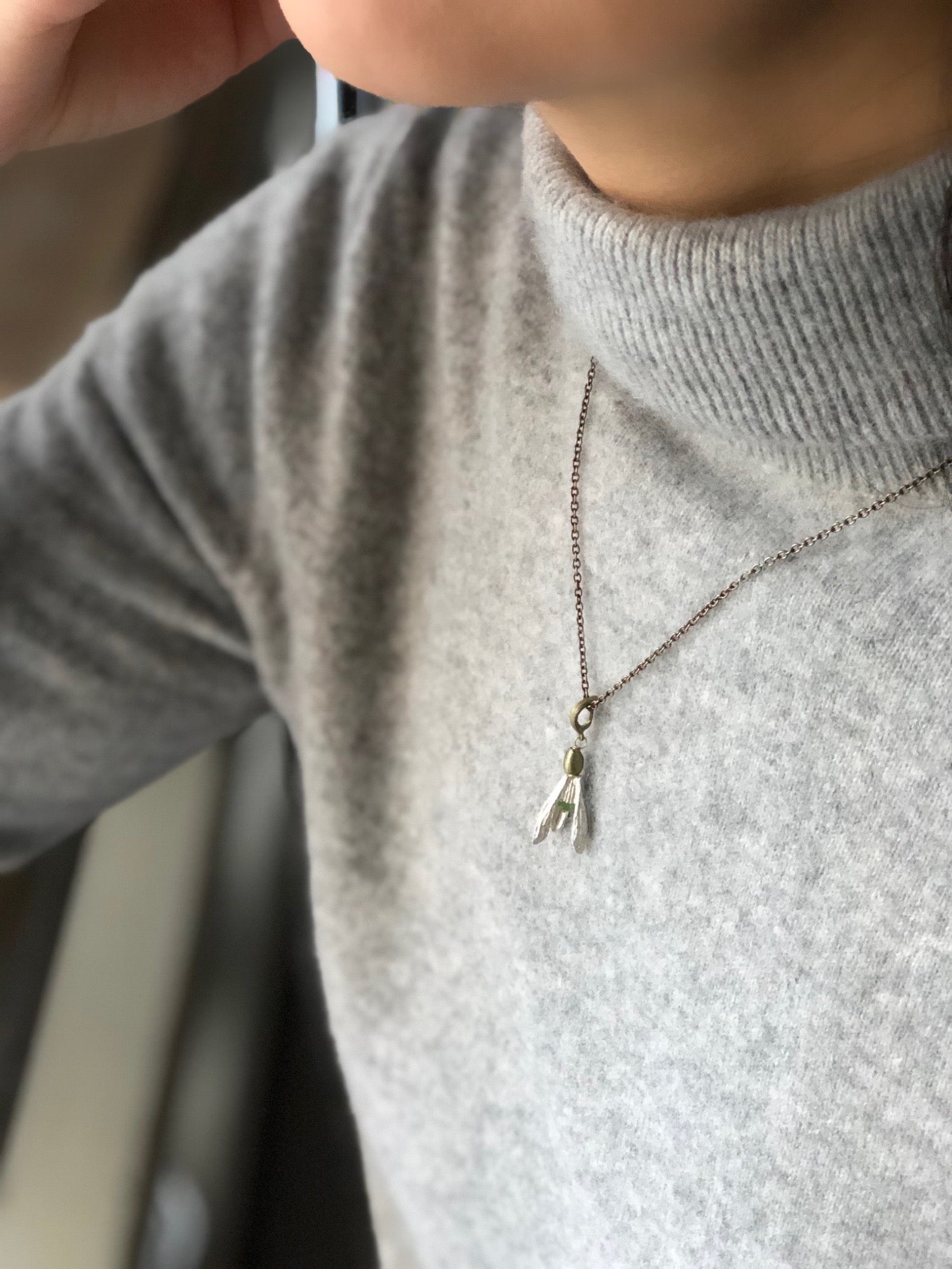 スノードロップ ペンダント / Snowdrops Pendant